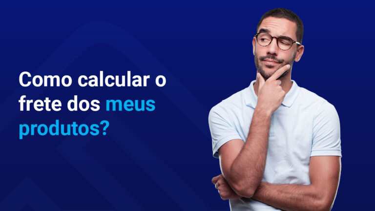 Como calcular o frete dos meus produtos?