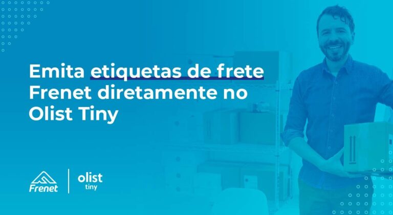 Emita etiquetas de frete Frenet diretamente no Olist Tiny||Emita etiquetas de frete Frenet diretamente no Tiny